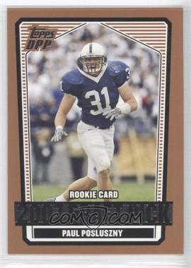 2007 Topps Draft Picks and Prospects (DPP) - [Base] #110 - Paul Posluszny