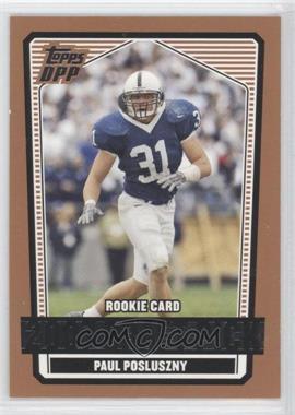 2007 Topps Draft Picks and Prospects (DPP) - [Base] #110 - Paul Posluszny