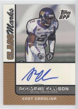 2007 Topps Draft Picks and Prospects (DPP) - Class Marks Autographs #CM-AA - Aundrae Allison