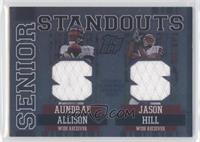 Aundrae Allison, Jason Hill #/35