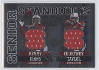 Kenny Irons, Courtney Taylor #/35