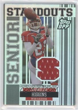 2007 Topps Draft Picks and Prospects (DPP) - Senior Standouts Senior Bowl Relics - Holographic Foil #SS-JH - Johnnie Lee Higgins /10