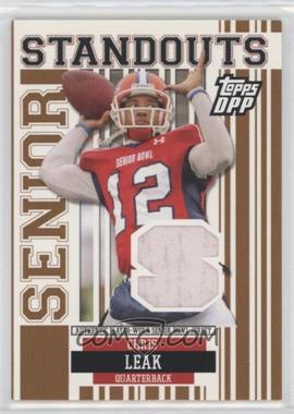 2007 Topps Draft Picks and Prospects (DPP) - Senior Standouts Senior Bowl Relics - Prime #SS-CL - Chris Leak /99