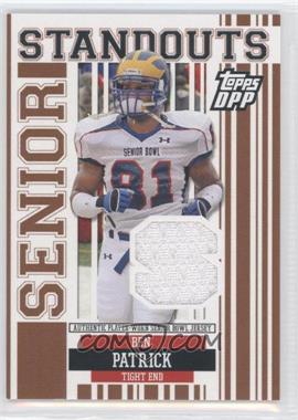 2007 Topps Draft Picks and Prospects (DPP) - Senior Standouts Senior Bowl Relics #SS-BP - Ben Patrick