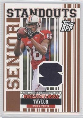 2007 Topps Draft Picks and Prospects (DPP) - Senior Standouts Senior Bowl Relics #SS-CT - Courtney Taylor