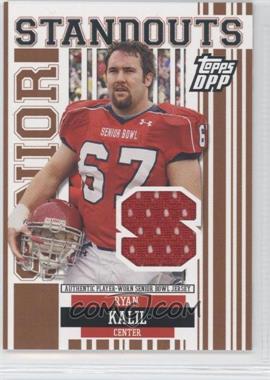 2007 Topps Draft Picks and Prospects (DPP) - Senior Standouts Senior Bowl Relics #SS-RK - Ryan Kalil