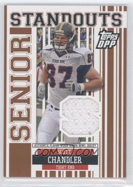 2007 Topps Draft Picks and Prospects (DPP) - Senior Standouts Senior Bowl Relics #SS-SC - Scott Chandler