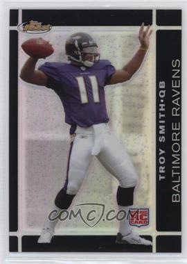 2007 Topps Finest - [Base] - Black Refractor #106 - Rookie - Troy Smith /99
