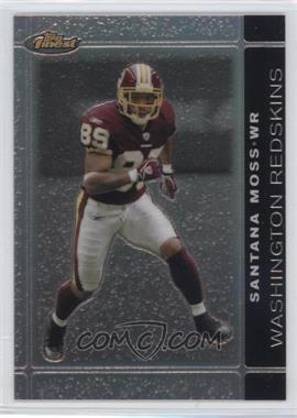 2007 Topps Finest - [Base] - Black Refractor #73 - Santana Moss /99