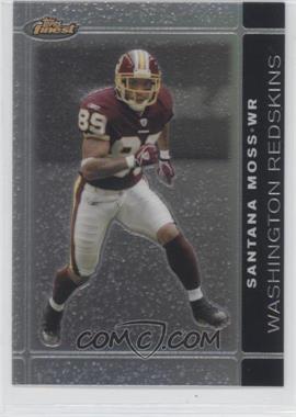 2007 Topps Finest - [Base] - Black Refractor #73 - Santana Moss /99