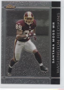 2007 Topps Finest - [Base] - Black Refractor #73 - Santana Moss /99