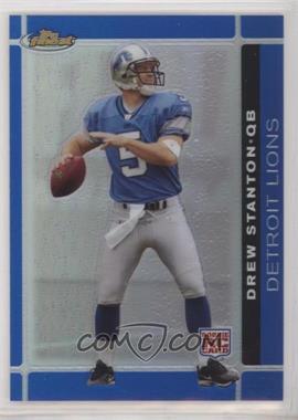 2007 Topps Finest - [Base] - Blue Refractor #107 - Rookie - Drew Stanton /299