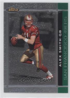 2007 Topps Finest - [Base] - Green Refractor #13 - Alex Smith /199