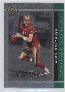 2007 Topps Finest - [Base] - Green Refractor #13 - Alex Smith /199