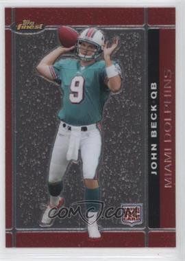 2007 Topps Finest - [Base] #103 - Rookie - John Beck