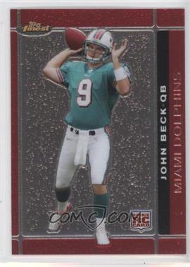 2007 Topps Finest - [Base] #103 - Rookie - John Beck