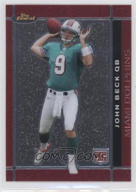 2007 Topps Finest - [Base] #103 - Rookie - John Beck