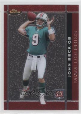 2007 Topps Finest - [Base] #103 - Rookie - John Beck