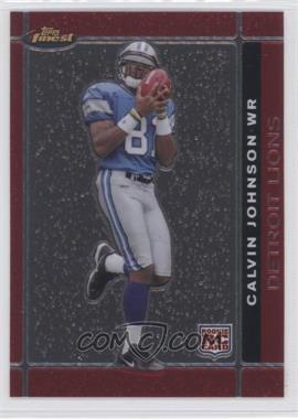 2007 Topps Finest - [Base] #135 - Rookie - Calvin Johnson