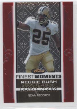 2007 Topps Finest - Finest Moments Reggie Bush #RB8 - Reggie Bush (NCAA Records) /899