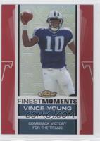 Vince Young (Comeback Victory For The Titans) #/149