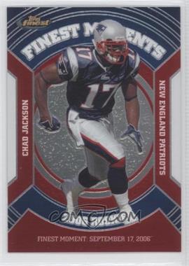 2007 Topps Finest - Rookie Finest Moments - Refractor #RFM-CJ - Chad Jackson