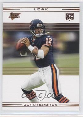 2007 Topps Performance - [Base] - Bronze #108 - Chris Leak /199