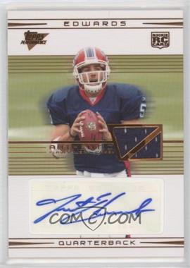 2007 Topps Performance - [Base] - Rookie Relic Autographs Bronze #101 - Trent Edwards /50