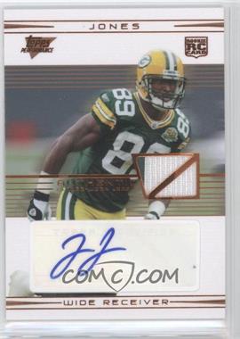 2007 Topps Performance - [Base] - Rookie Relic Autographs Bronze #115 - James Jones /50