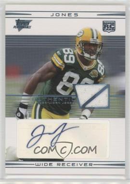 2007 Topps Performance - [Base] - Rookie Relic Autographs #115 - James Jones