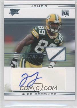 2007 Topps Performance - [Base] - Rookie Relic Autographs #115 - James Jones