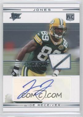 2007 Topps Performance - [Base] - Rookie Relic Autographs #115 - James Jones