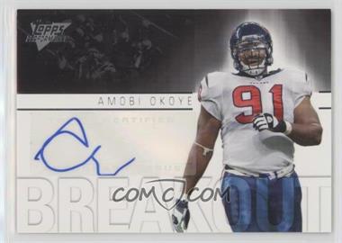 2007 Topps Performance - Breakout Autographs - Silver #BA-AO - Amobi Okoye /25