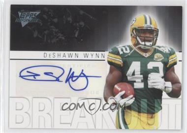 2007 Topps Performance - Breakout Autographs #BA-DW - DeShawn Wynn