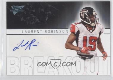 2007 Topps Performance - Breakout Autographs #BA-LR - Laurent Robinson