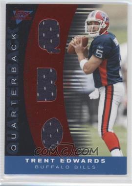 2007 Topps Performance - Skill Sets Triple Relics Quarterbacks - Red #SSQ-TE - Trent Edwards /5 [Noted]