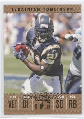 2007 Topps TX Exclusive - [Base] - Gold Tickets #28 - LaDainian Tomlinson /10