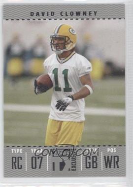 2007 Topps TX Exclusive - [Base] - Silver Tickets #190 - David Clowney /49