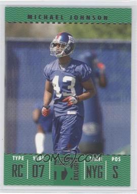 2007 Topps TX Exclusive - [Base] #178 - Michael Johnson /1049