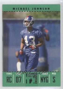 2007 Topps TX Exclusive - [Base] #178 - Michael Johnson /1049