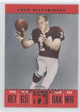 2007 Topps TX Exclusive - [Base] #221 - Fred Biletnikoff /1099