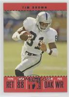 Tim Brown #/1,099