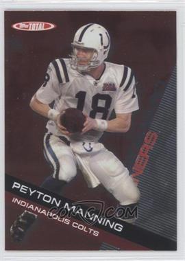 2007 Topps Total - 2006 Award Winners #AW15 - Peyton Manning