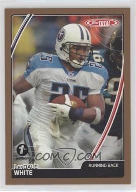 2007 Topps Total - [Base] - 1st Edition #174 - LenDale White