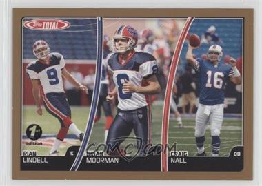 2007 Topps Total - [Base] - 1st Edition #19 - Rian Lindell, Brian Moorman, Craig Nall