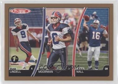 2007 Topps Total - [Base] - 1st Edition #19 - Rian Lindell, Brian Moorman, Craig Nall