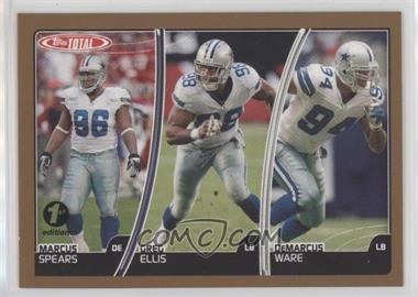 2007 Topps Total - [Base] - 1st Edition #203 - Marcus R. Spears, Greg Ellis, DeMarcus Ware