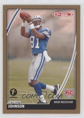 2007 Topps Total - [Base] - 1st Edition #475 - Calvin Johnson