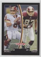 Mark Brunell, James Thrash [EX to NM] #/50