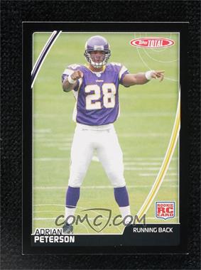 2007 Topps Total - [Base] - Black #456 - Adrian Peterson /50